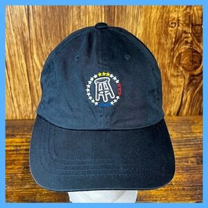 Barstool Sports Hat Cap‎ Mens Black Adjustable Strapback Dad Classic Stool Stars